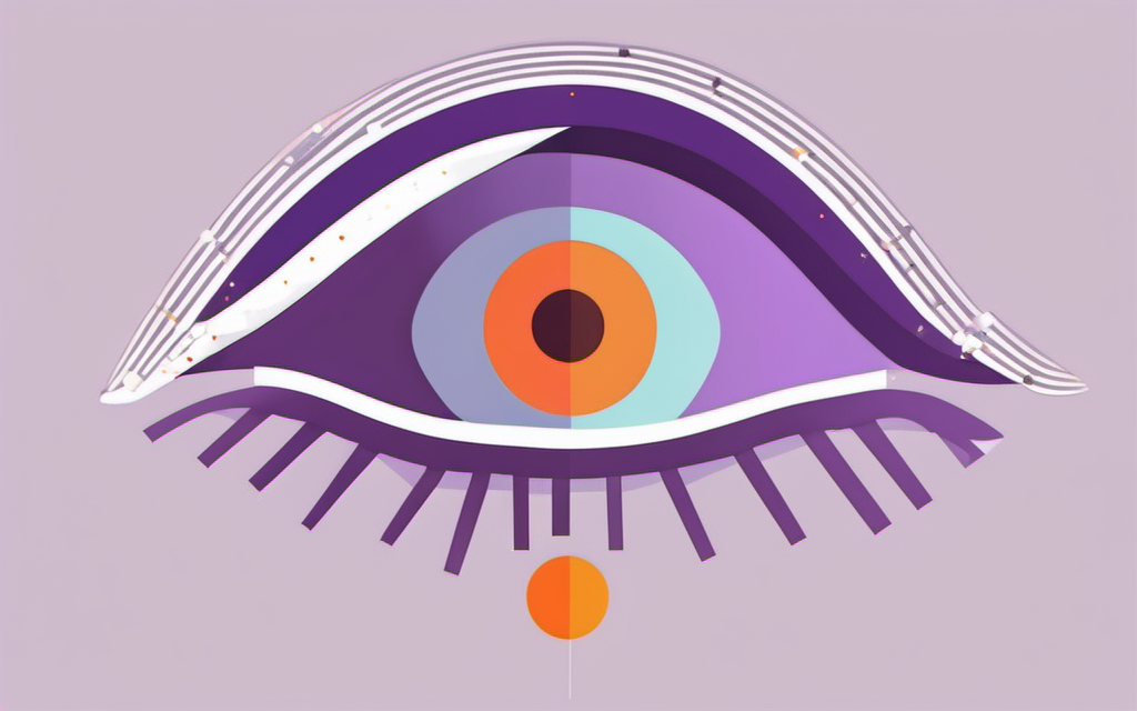 Eye icon guiding the viewer down through the five elements of a poster, in priority order Message hierarchy in event poster layout