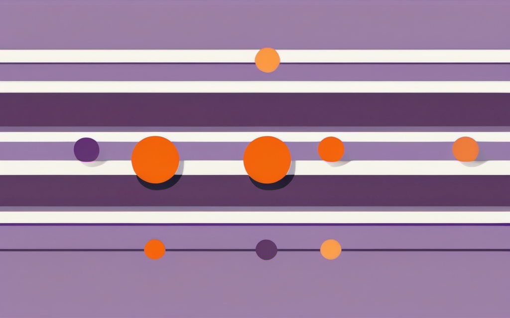 Three milestone markers along a horizontal timeline representing discovery, concept development, and refinement phases Logo design process timeline showing three key phases