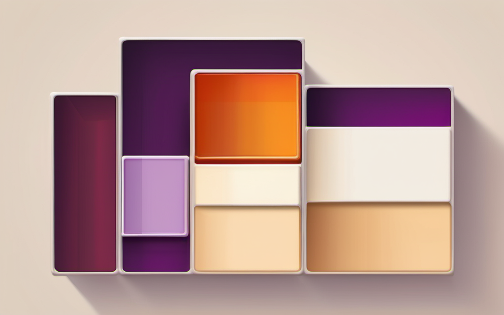 Visual hierarchy in practice: a large hook, a medium core message, and a small detail layer, each with its own visual weight Three layered blocks of decreasing size showing visual hierarchy from hook to details
